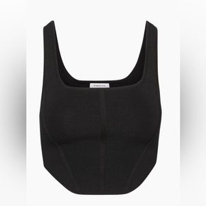 Aritzia Sculpt Knit Bustier Tank
